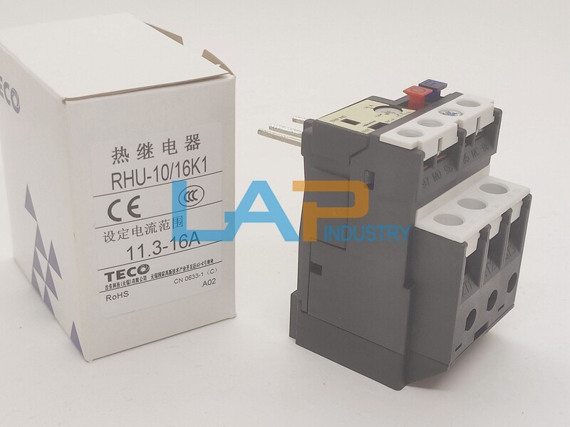 1PCS New For TECO Thermal overload protection relay RHU-10/16K1 11.3 ...