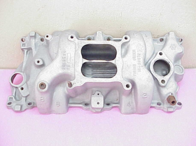 Corvette Z-28 SB Chevy Factory GM Snowflake Aluminum Intake