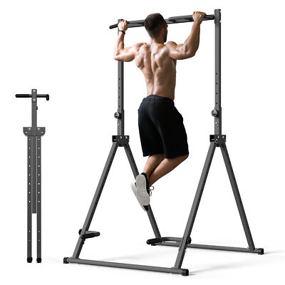 Kraftturm Power Tower mit Dip-Station Klimmzugstange Multifunction Fitnessgerät