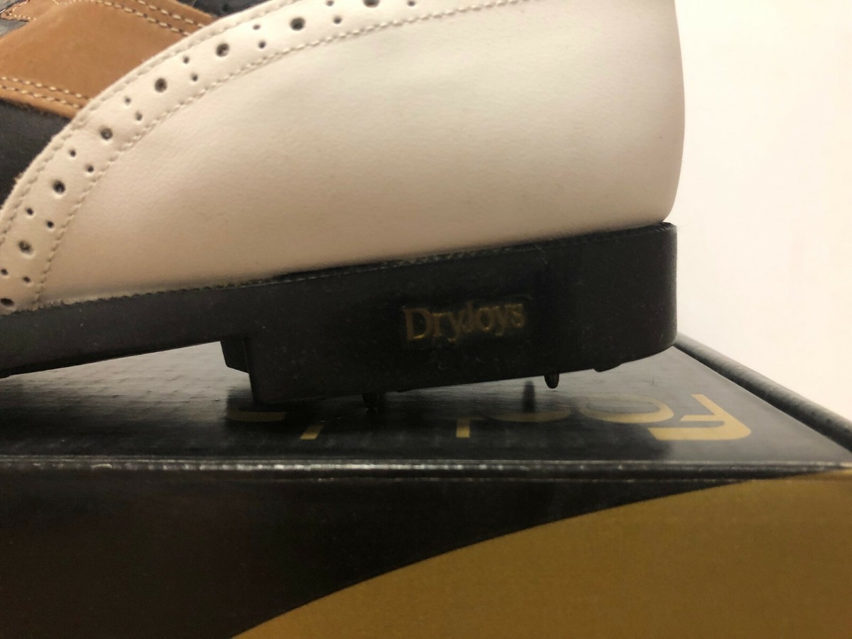 Vintage Footjoy DryJoys Gx Golf Shoes Spikes Mens Size 11