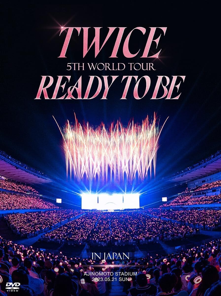 TWICE/5TH WORLD TOUR'READY TO BE'in JAP… TWICE 5TH WORLD TOUR READY TO BE in JAPAN DVD First Limited
