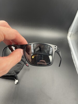 Oakley Holbrook Matte Black w/Prizm Black Lenses (No Icons/No