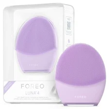 FOREO LUNA 4 Face Cleansing Brush Firming Face Massager Sensitive Skin Lavender