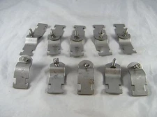 LOT OF 10 NEW KINDORF SUPERSTRUT ~ 2 PIECE SS CONDUIT STRAP ~ PART # 702 1 SS