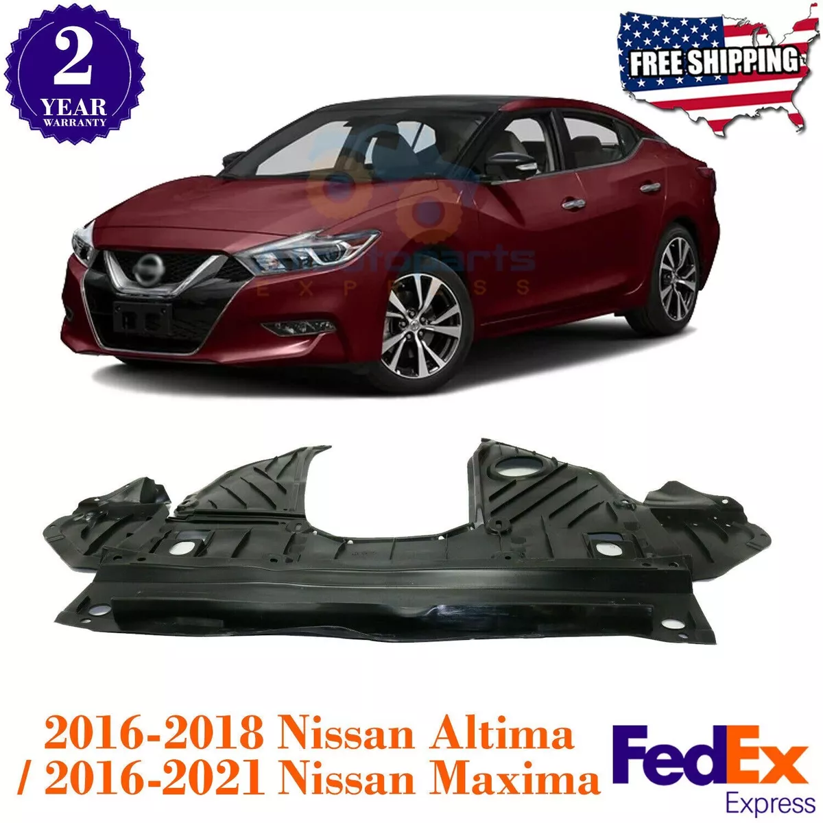 2017 nissan maxima undercarriage plastic cover deals