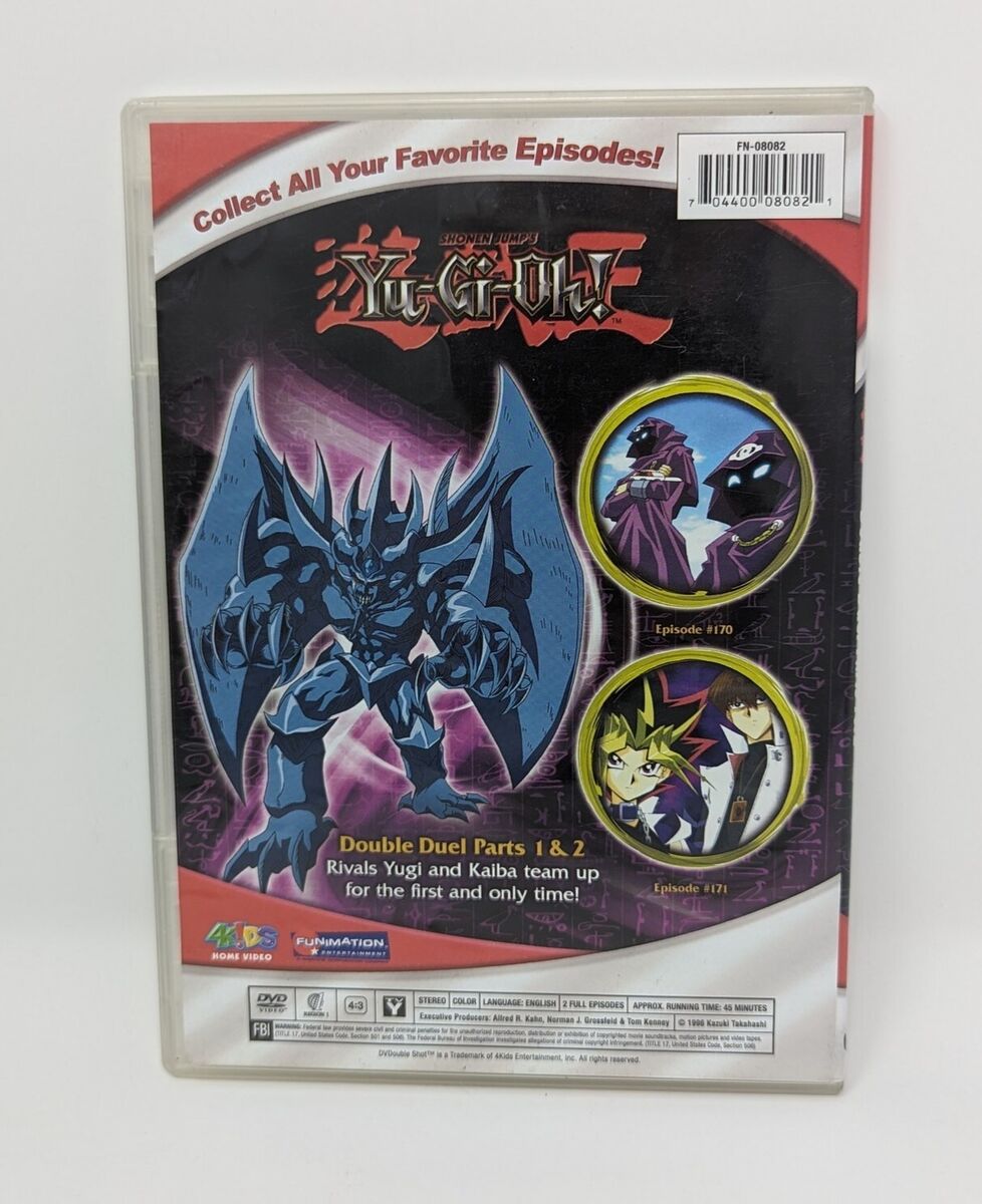 Yu-Gi-Oh DVD Double Duel Parts 1 & 2 TV Show Funimation Yu-Gi-Oh DVD Double Duel Parts 1 & 2 TV Show Funimation