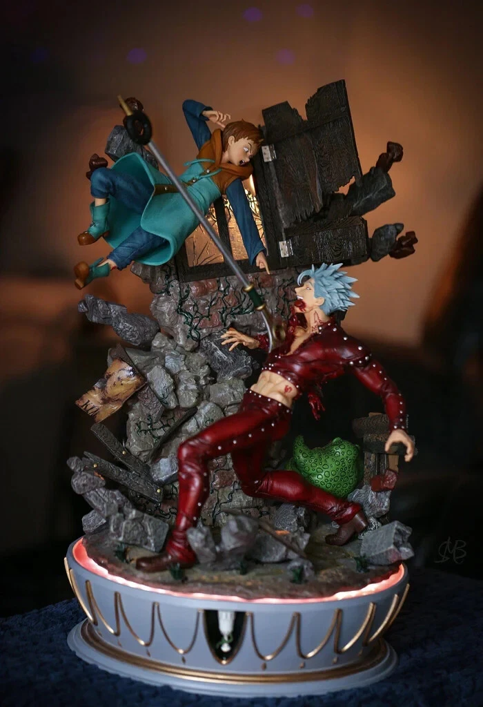 Statue Résine Diane Kitsune - Seven Deadly Sins - Collection - Occasion