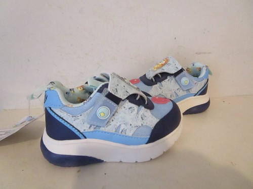 Bluey Toddler Athletic Fashion School Hook & Loop Sneakers Blue Size 6T - Picture 3 of 8