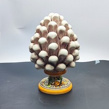 Pigna in Ceramica di Caltagirone 15 cm – Simbolo di Prosperità
