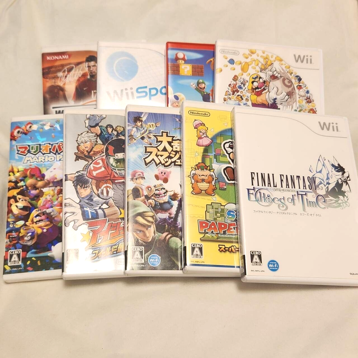 Nintendo Wii Game Pick Choose Mario Wario FF EYESHIELD21 etc! from  Japan - Main Image