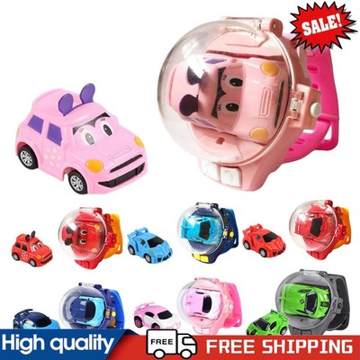 Mini Uhr Ferngesteuertes Auto Spielzeug 2,4 GHz Mini Rennwagen Handgelenk Spielzeug für Kinder ~