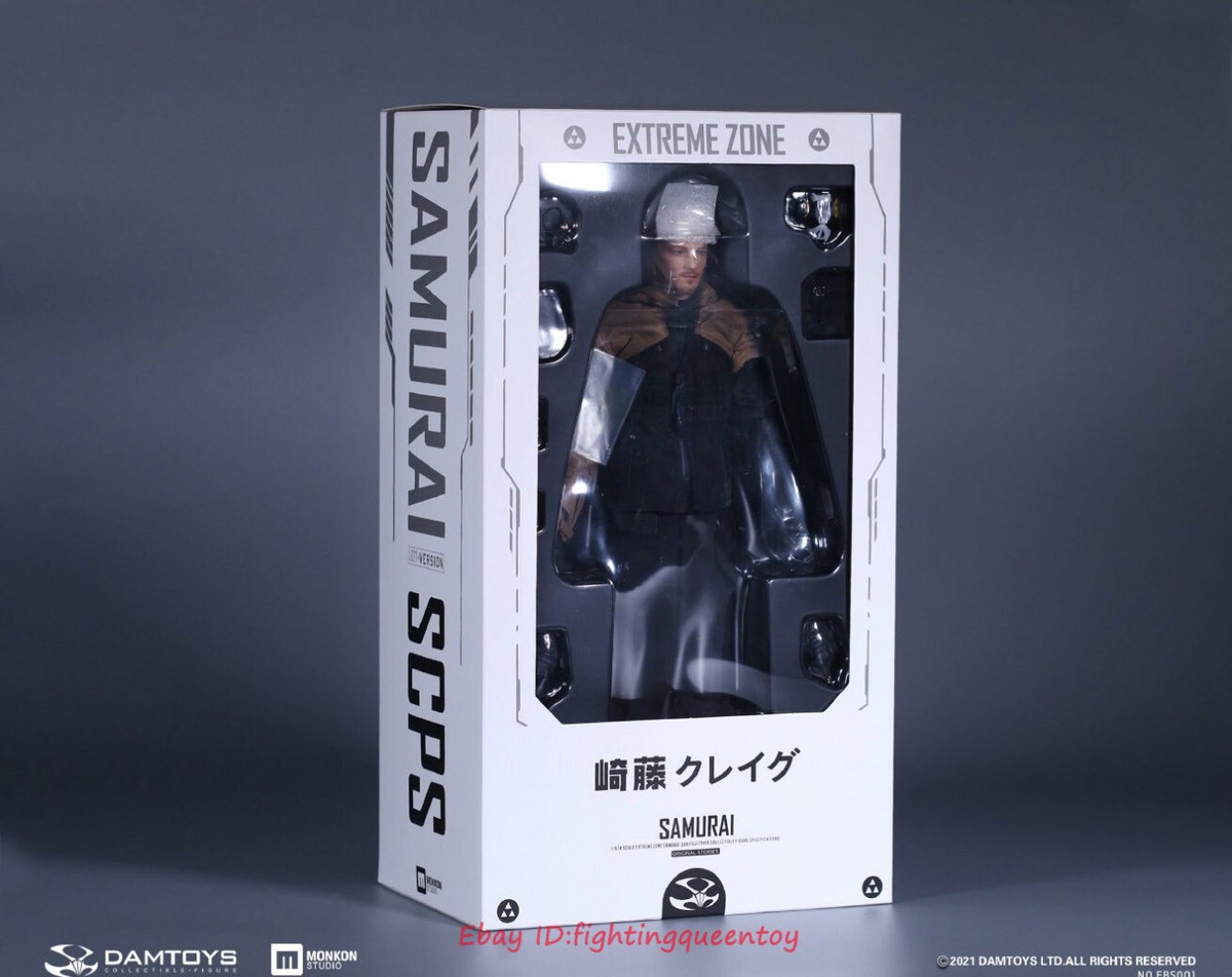 DAMTOYS DAM EBS001 Extreme Zone Samurai SAKIFUJI Craig 1/6 Figure