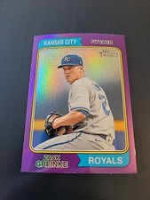 2023 Topps Heritage Purple Hot Box Parallel Zack Greinke KC Royals