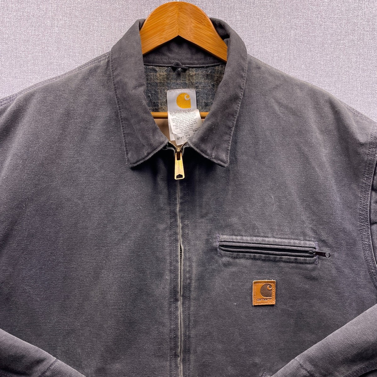 Carhartt Blanket Lined Detroit Bomber Jacket J97 Adult 2XL Carhartt Blanket Lined Detroit Bomber Jacket J97 Adult 2XL