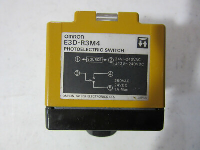 Omron E3D-R3M4 Photoelectric Switch VGC!!! with Free Shipping | eBay