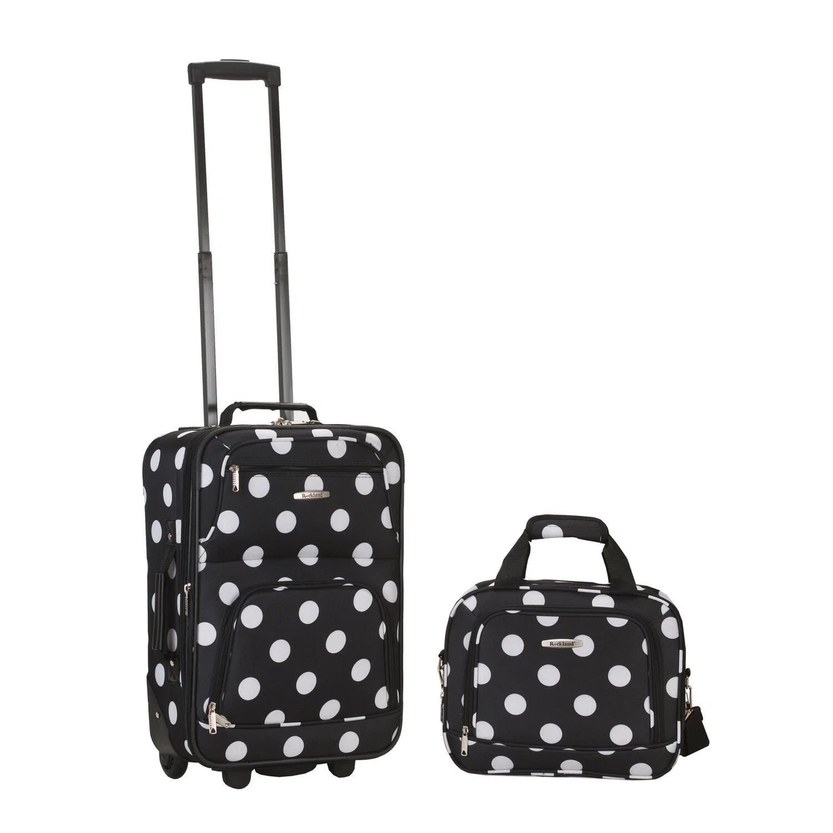 Polka dot luggage set sale
