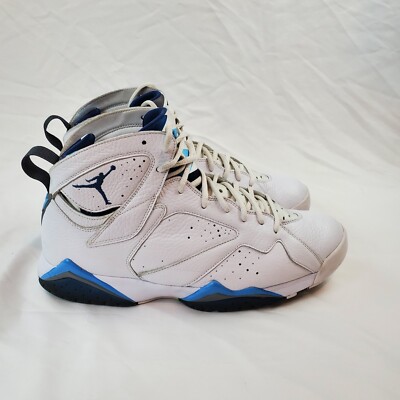 Nike Air Jordan 7 Retro French Blue Mens Size 13 304775-107 Shoe