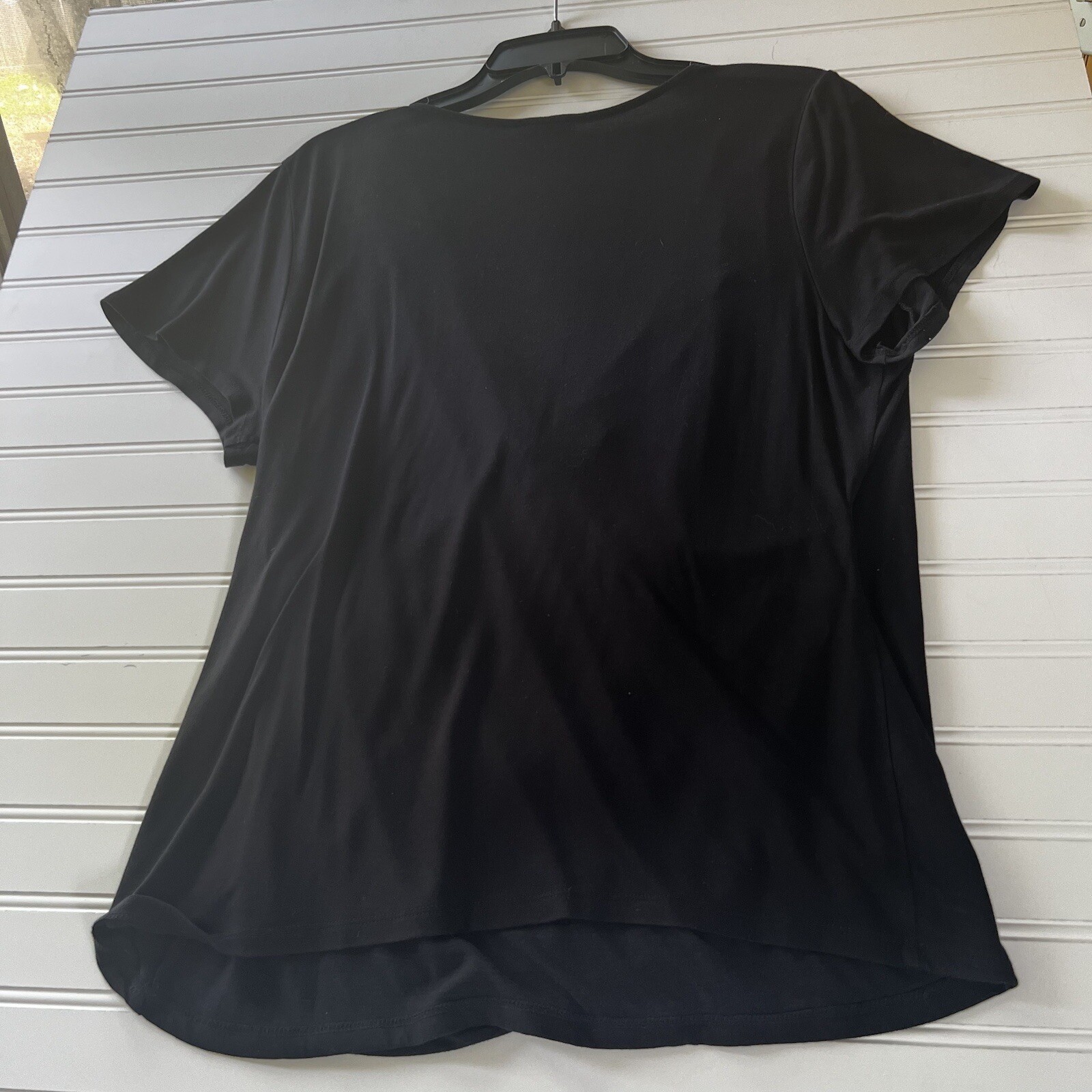 Talbots ladies shirt size large black