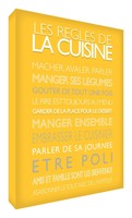 Feel Good Art Modern Typographic/yellow Kitchen Rules Canvas Wall Art Frame 4... Feel Good Art Modern Typographic/yellow Kitchen Rules Canvas Wall Art Frame 4...