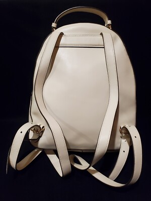 coach backpack women white Coach Jordyn Backpack In Signature Leather 2322 Off-White Perforated READ