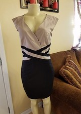 NWOT Venus COLOR BLOCK SHEATH DRESS   Orig  $49  SALE $ 25 size 14