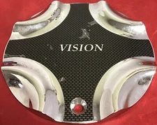 ONE NEW VISION WHEELS CHROME CENTERCAP 8140-0 11724