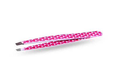 BESTPAPERS Professional Eyebrow Tweezers Hair Beauty Slanted Tip Stainless Steel Tweezer