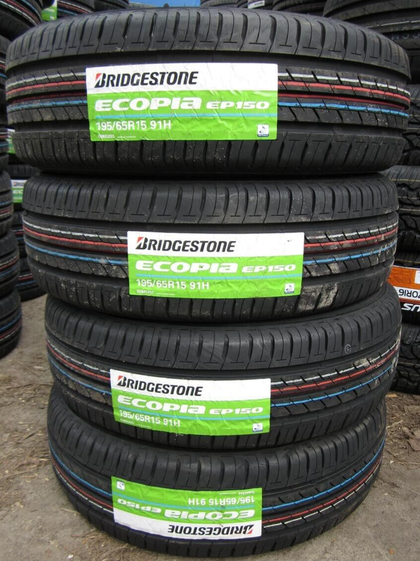 2X NEW BRIDGESTONE ECOPIA CAR TYRES 195/65 R15 91H 195 65 15 2X NEW BRIDGESTONE ECOPIA CAR TYRES 195/65 R15 91H 195 65 15