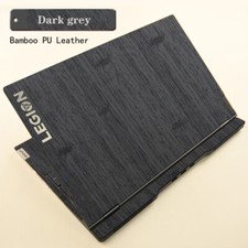 Bamboo PU Leather Skin Sticker Cover for Lenovo Legion Y530 15.6" Laptop