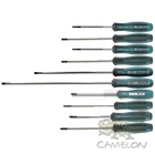 VESSEL Megadora Thin Shank Screwdriver -3,4,+0,1,75mm-200mm No.910 made in Japan