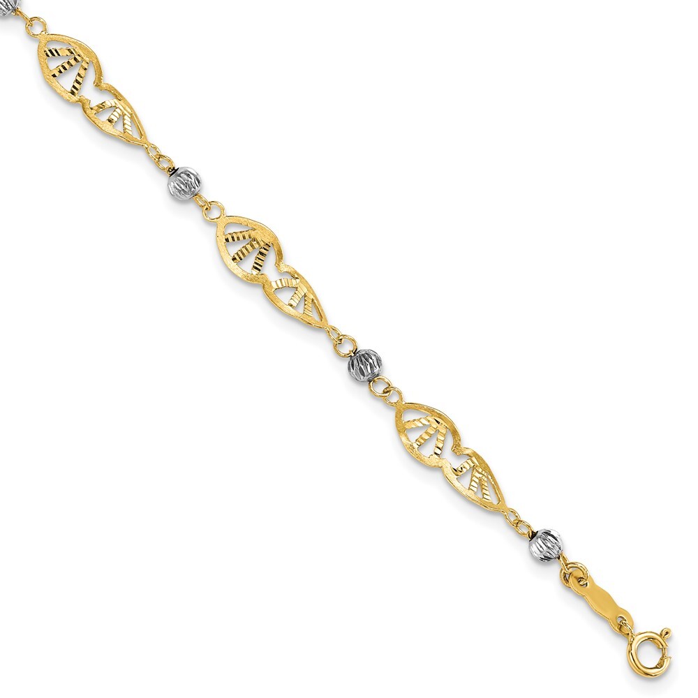 ブレスレット Triangle Bracelet #5995 Nested Triangles 1/2 CT Real Diamond Flex Bangle Bracelet