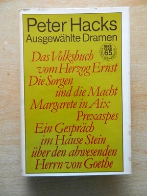 DDR Buch Peter Hacks Ausgewählte Dramen - Bild 1 von 3