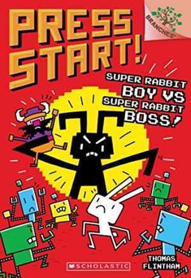 Super Rabbit Boy vs. Super Rabbit Boss!: - Paperback, by Flintham Thomas - Good