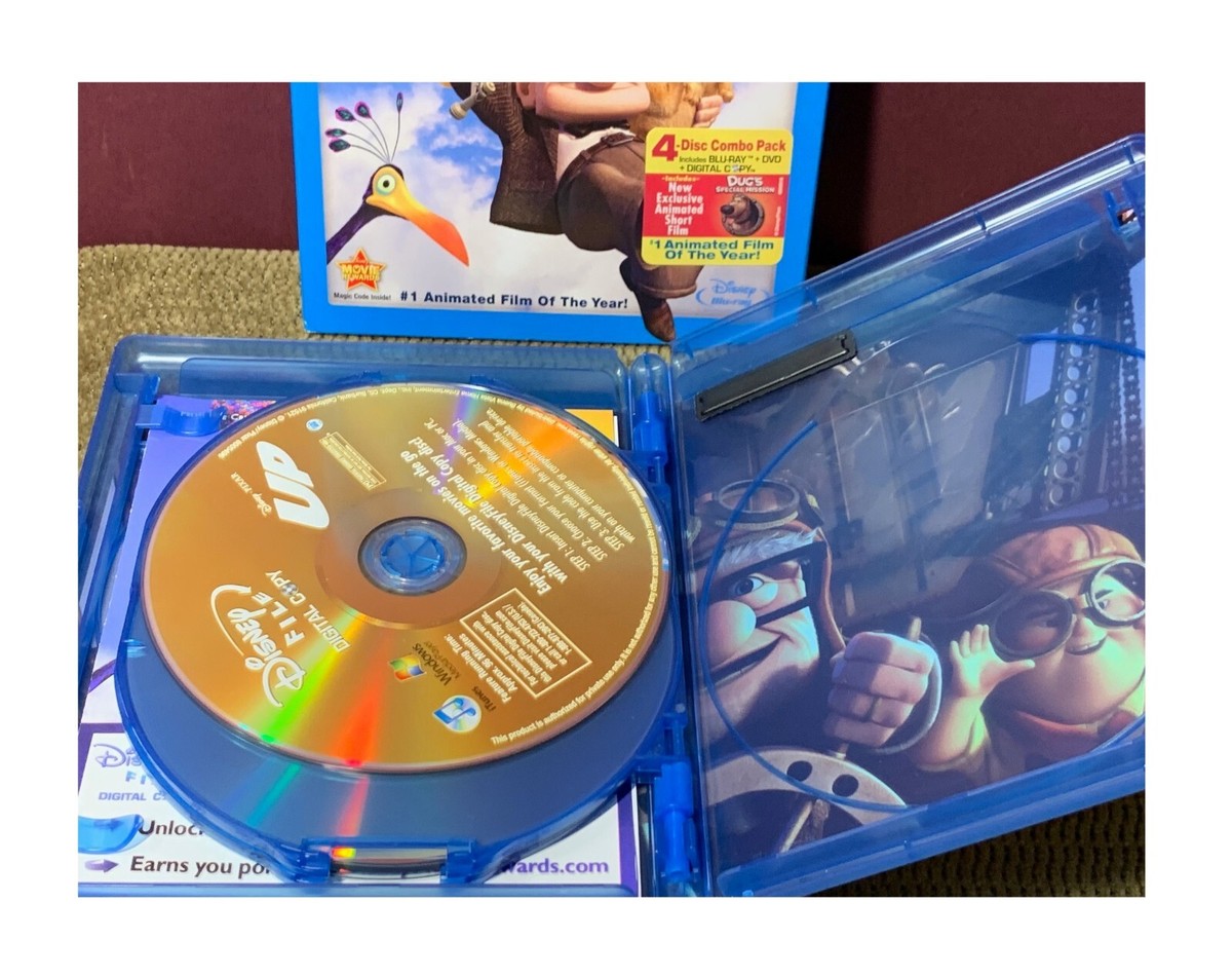 Disney - りっちゃんページ Blu-ray 4点セット Up (Blu-ray + DVD + Digital, 2009, 4-Disc Set) Walt Disney