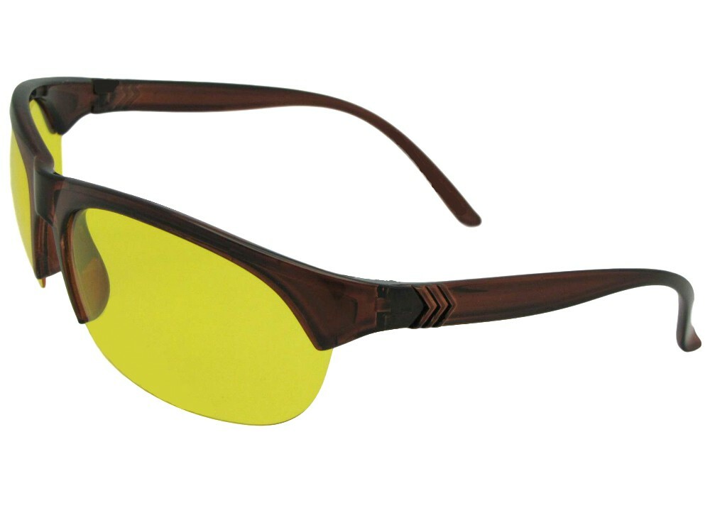 Light Weight Yellow Lens Sunglasses Style PSR23 - Picture 7 of 7