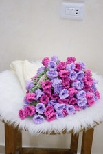 Handmade Rose Bouquet Crochet Blanket - Soft  Stylish Floral Design
