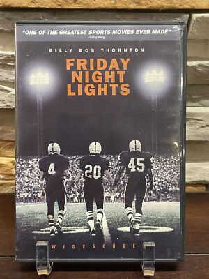 FRIDAY NIGHTS LIGHTS: BILLY BOB THORNTON DEREK LUKE WIDESCREEN PG13 USED DVD