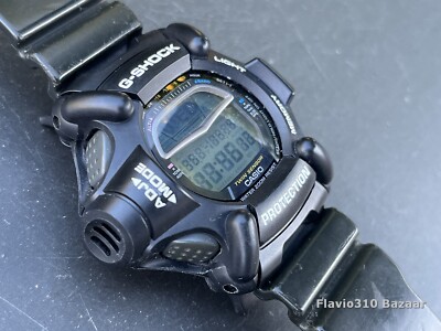 Rare 1997 Casio G-SHOCK DW-9100 (1663) Riseman Japan Y +++ Rare 1997 Casio G-SHOCK DW-9100 (1663) Riseman Japan Y +++