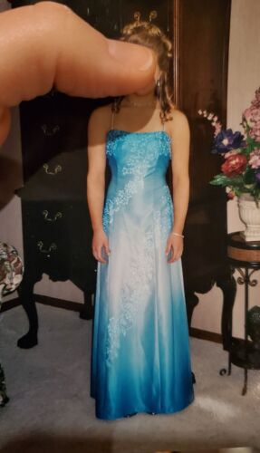 Vintage Y2K Prom Dress retro MADE IN USA, Jump apparel size 3 PETITE full length