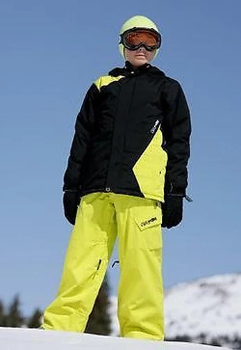 Volcom Fuels Jacket Boys Youth Snowboard Ski Waterproof 180g Insulated Black M L - Image 3 of 4