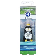 Brilliant, Kids Sonic Toothbrush, 3 Years, Penguin, 1 Sonic Toothbrush