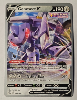 ポケモンカード　USA 2022 World Championships Genesect V 185/264 (Andre Chiasson) | eBay