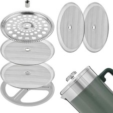 French Press Filter Replacement Parts Compatible with 48oz Stanley French Pre...
