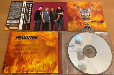 IMPELLITTERI - ''PEDAL TO THE METAL'' - RARE US METAL 2004 - TAIWAN CD WITH OBI