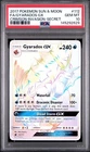 2017 Pokémon Crimson Invasion Gyarados GX Secret Rare Holo PSA 10 #112/111