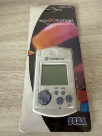 Sega Dreamcast VMU Visual Memory Unit - Gray MK-50120 Sealed NIB New !