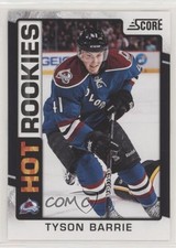 2012-13 Score Hot Rookies Black Ice Tyson Barrie #505 g6s