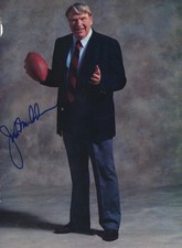 John Madden HOF Signed/Autographed 8x10 Photo Raiders BAS/Beckett 198910