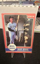 1986 Star Wade Boggs Boston Bat-King Panel Set - Wade Boggs