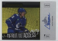 2024 Credentials 2024-25 Upper Deck Update Yellow 21/49 Akito Hirose Auto 1r7x